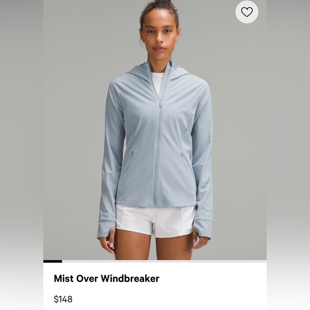 Lululemon mist windbreaker